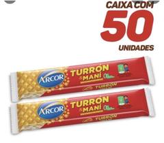 Torrone Turron Y Mani Arcor 25g - 01 Caixa C/ 50 Unidades