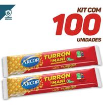 Torrone Turron Y Mani Arcor 25g - 2 Cx Total De 100 Unidades Torrone Turron Y Mani Arcor 25g - 2 Cx Total De 100 Unidades