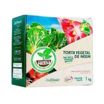 Torta Vegetal De Neem Com Selo Orgânico - 1 Kg