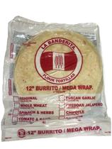 Tortilhas De Trigo 25 Cm / Pacote 12 Unidaes