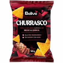 Tortilla Chips Churrasco 50g - Snack Crocante Sem Glúten