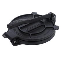 Tortilla Press Victoria Cast Iron 20 cm com óleo de linhaça temperado