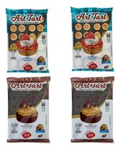 Tortinha Pronta P/ Rechear 4cm C/48 Doce + 48 Chocolate