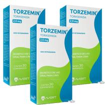 Torzemin 2mg Avert C/30 Comprimidos 3 Unidades - AVERT SAUDE ANIMAL