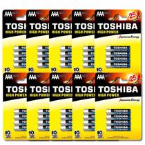 Toshiba - Kit 10 un - Pilha Alcalina AAA LR03G - Cartela 4 un - Ref.:72454 Toshiba - Kit 10 un - Pilha Alcalina AAA LR03G - Cartela 4 un - Ref.:72454