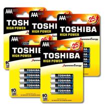 Toshiba - Kit 5 un - Pilha Alcalina AAA LR03G - Cartela 4 un - Ref.:72454 Toshiba - Kit 5 un - Pilha Alcalina AAA LR03G - Cartela 4 un - Ref.:72454