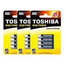 Toshiba -Pilha Alcalina AAA LR03G - Cartela 4 un -