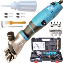Tosquiadeira Máquina Tosa 600W Kit Lâminas Ovelha Carneiro Ovino 220v KaQi 6576