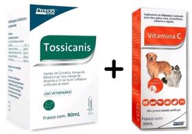 Tossicanis + vitamina c utilizado para tratamento de cães refriados - PROVES SIMÕES