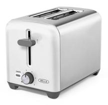 Tostadora BELLA para 2 rebanadas de acero inoxidable 750W con ranuras anchas