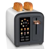 Tostadora SEEDEEM de 2 rebanadas con control táctil completo y pantalla LCD, 1350W, color chocolate oscuro Tostadora SEEDEEM de 2 rebanadas con control táctil completo y pantalla LCD, 1350W, color chocolate oscuro