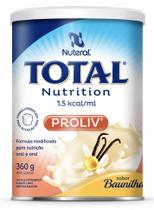 Total Nutrition Proliv 360g Baunilha Fórmula 1,5 kcal/mL com AACR para Nutrição Enteral e Oral Total Nutrition Proliv 360g Baunilha Fórmula 1,5 kcal/mL com AACR para Nutrição Enteral e Oral