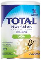 Total Nutrition Soy , Lata com 400g. Sabor Baunilha