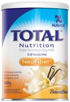 Total Nutrition Soy Neofiber, Lata com 400g. Sabor Baunilha