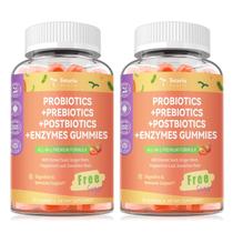 Totaria Gomitas Probióticas, Prebióticas y Postbióticas, Paquete de 2 de 60 unidades