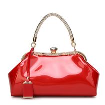 Tote de Couro Patente Elegante - Mochila para Trabalho e Viagem