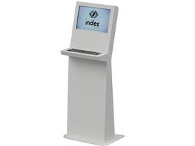 Totem 19 polegadas touchscreen com teclado trackball - idx flex