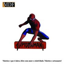 Totem de Mesa Garoto Aranha Modelo 3 20cm Displays Aniversário Mdf Adesivado