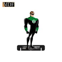 Totem de Mesa Luz Verde Feras da Justiça 12cm Displays Aniversário Mdf Adesivado Totem de Mesa Luz Verde Feras da Justiça 12cm Displays Aniversário Mdf Adesivado