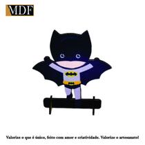 Totem de Mesa Personagem 1 Homem Morcego 20cm Displays Aniversário Mdf Adesivado