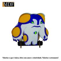 Totem de Mesa Personagem 10 Menino 10 20cm Displays Aniversário Mdf Adesivado