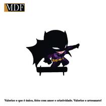Totem de Mesa Personagem 4 Homem Morcego 12cm Displays Aniversário Mdf Adesivado