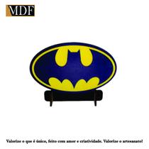 Totem de Mesa Personagem 5 Homem Morcego 12cm Displays Aniversário Mdf Adesivado