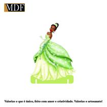 Totem de Mesa Princesa Verde 20cm Displays Aniversário Mdf Adesivado Totem de Mesa Princesa Verde 20cm Displays Aniversário Mdf Adesivado