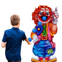 Totem Interativo Palhaço 146cm X 70cm - Reino das Festas