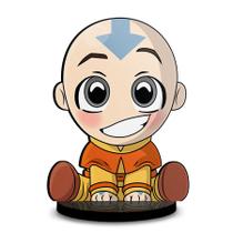 Totem Médio Boneco Avatar Aang 14cm + Base