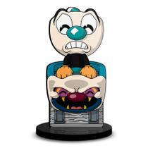 Totem Médio Boneco Cuphead Mugman 14cm + Base