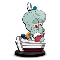 Totem Médio Boneco Lula Molusco Bob Esponja 14cm + Base