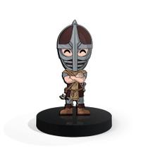 Totem Pequeno Boneco Skyrim Arrow In The Knee 7cm + Base