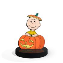 Totem Pequeno Boneco Snoopy Charlie Brown 7cm + Base