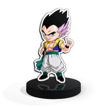 Totem Pequeno Gotenks Dragon Ball Z 7cm + Base