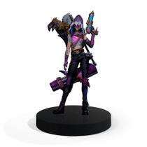 Totem Pequeno Jinx Revolução Arcane 7cm + Base