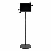 Totem Tablet Profissional Ajustável Para Controle De Acesso, Check In, Recepção E Autoatendimento