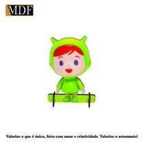 Totens de Mesa Menina Pocoy 20cm Displays Aniversário Mdf Adesivado