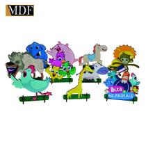 Totens de Mesa Mundinho Bito Animal Kit com 11 Displays Aniversário Mdf Adesivado Totens de Mesa Mundinho Bito Animal Kit com 11 Displays Aniversário Mdf Adesivado