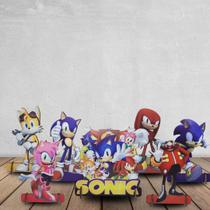 Totens de Mesa Son Kit com 7 Displays Aniversário Mdf Adesivado