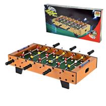 Totó Super Craque Master Mini Mesa de Pebolim com Bolas e Pé DM Toys DMT5752