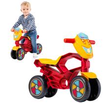 Totoka Moto Bicicleta Equilibrio Infantil Vermelha Andador