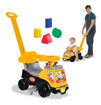 Totoka Plus Menino Trator Triciclo Infantil Bebe Empurrador