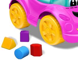 Totokinha Carrinho Didático Buzina Acessórios Infantil Bebe Menina Cardoso Toys