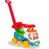 Totokinha Plus C/ Empurrador Totoka Infantil Motoca Carrinho Criança Passeio Triciclo Quadriciclo Andador Bebe Baby - Cardoso Toys