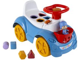 Totokinha Pocoyo Infantil Azul com boneco, buzina, e peças - Cardoso Toys