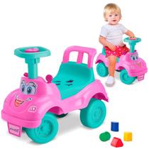 Totokinha Rosa Triciclo Carrinho Andador Menina - Cardoso