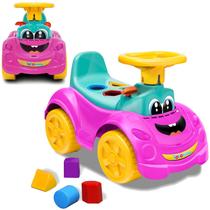 Totokinha Triciclo Andador Rosa Carrinho De Passeio Menina