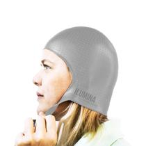 Touca 2.100 furos com alça de regulagem e agulha/prata