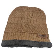 Touca Adulto Unissex Confortável Inverno Com Forrado Pelúcia Gorro Proteção Frio Quentinha